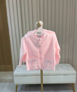 Pink Bow Cardigan