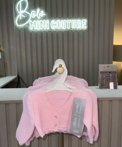 Alternative view of Mini Pink Cardigan