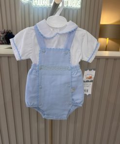Spanish Blue Boy Romper