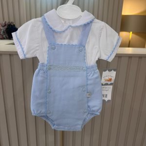 Spanish Blue Boy Romper
